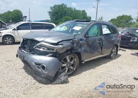 2015 Nissan Pathfinder Platinum/S/Sl/Sv из США, поврежденный, VIN 5N1AR2MM7FC671073